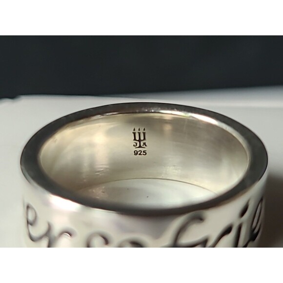 James Avery 925 Sterling Silver "Friends Forever" Ring, SIZE US 6 Retired - Picture 8 of 10